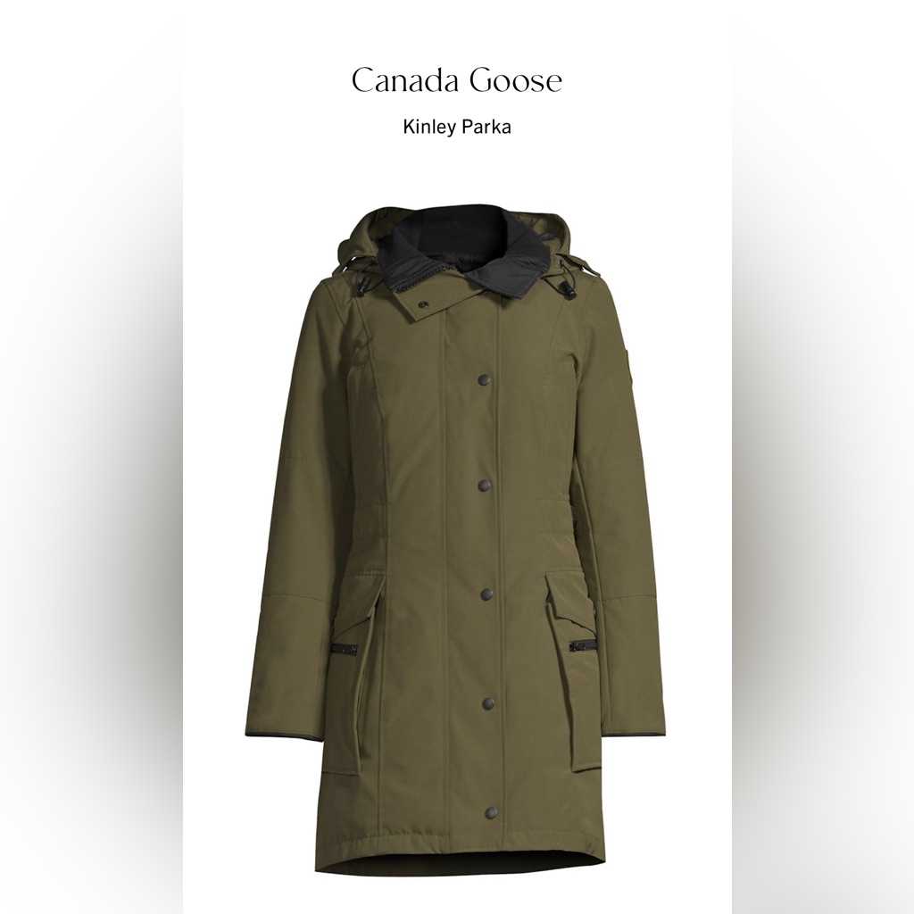 Canada Goose Kinley Parka Military Green Small